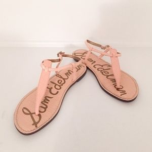 Sam Edelman Gigi Thong Sandals Peach